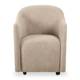 Modern European furniture - Barrel-Inspired Rolling Dining Chair - www.oroa.com