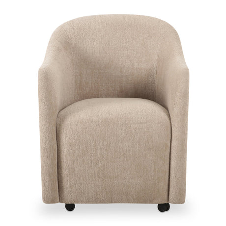 Modern European furniture - Barrel-Inspired Rolling Dining Chair - www.oroa.com