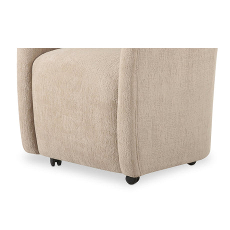Modern European furniture - Barrel-Inspired Rolling Dining Chair - www.oroa.com
