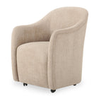 Modern European furniture - Barrel-Inspired Rolling Dining Chair - www.oroa.com