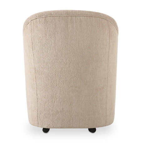 Modern European furniture - Barrel-Inspired Rolling Dining Chair - www.oroa.com