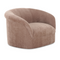 Modern European furniture - Velvet Rolled-Arm Lounge Chair - www.oroa.com