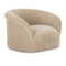 Modern European furniture - Velvet Rolled-Arm Lounge Chair - www.oroa.com