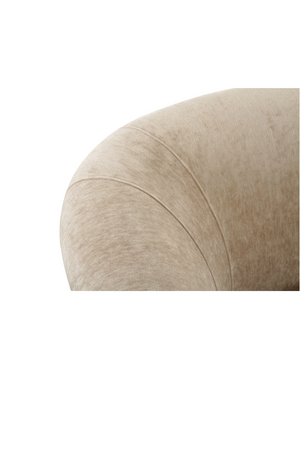 Textured Velvet Sofa | Novi Living Thora | Oroa.com