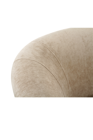 Textured Velvet Sofa | Novi Living Thora | Oroa.com