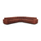 Modern European furniture - Square-Tufted L-Shaped Sectional Sofa - www.oroa.com