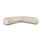 Modern European furniture - Square-Tufted L-Shaped Sectional Sofa - www.oroa.com
