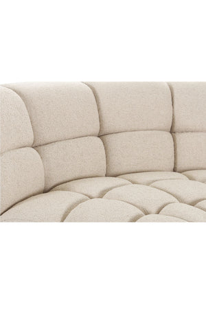   Modern European furniture - Square-Tufted L-Shaped Sectional Sofa - www.oroa.com | Oroa.com
