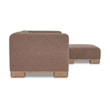 Modern European furniture - Modern Scandinavian Modular Sofa with Ottoman - www.oroa.com