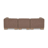 Modern European furniture - Modern Scandinavian Modular Sofa with Ottoman - www.oroa.com