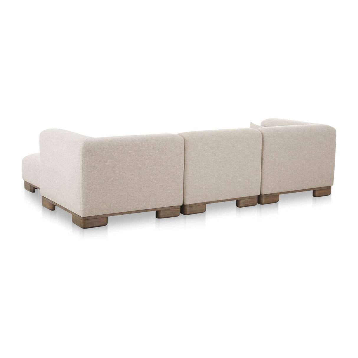 Modern European furniture - Modern Scandinavian Modular Sofa with Ottoman - www.oroa.com