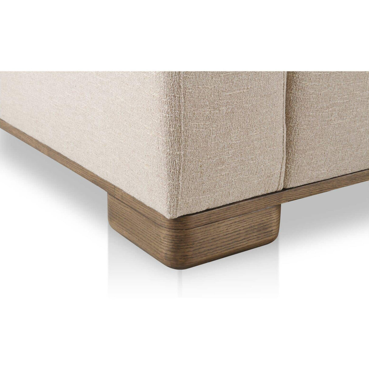 Modern European furniture - Modern Scandinavian Modular Sofa with Ottoman - www.oroa.com