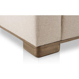 Modern European furniture - Modern Scandinavian Modular Sofa with Ottoman - www.oroa.com
