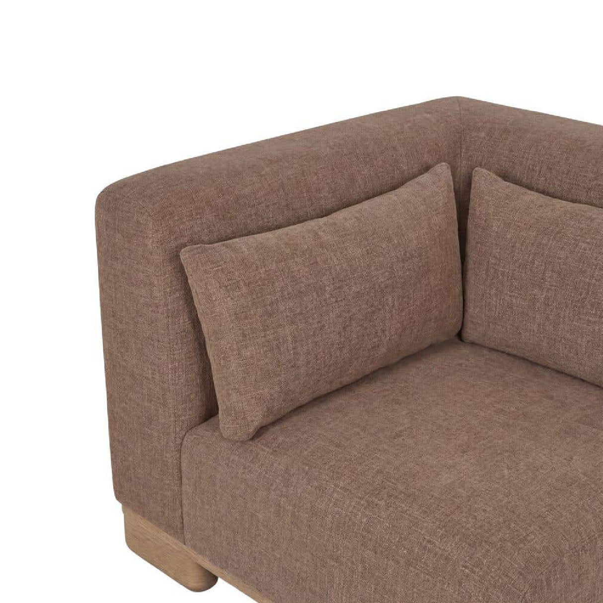 Fabric Upholstered Modular Sofa | Novi Living June -  www.oroa.com