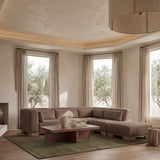 Fabric Upholstered Modular Sofa | Novi Living June -  www.oroa.com