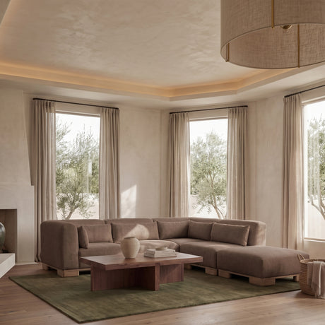 Fabric Upholstered Modular Sofa | Novi Living June -  www.oroa.com
