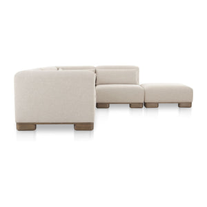 Modern European furniture - Beige Modular Sofa - www.oroa.com