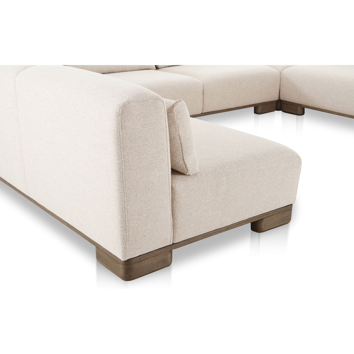 Beige U-Shaped Modular Sofa | Novi Living June