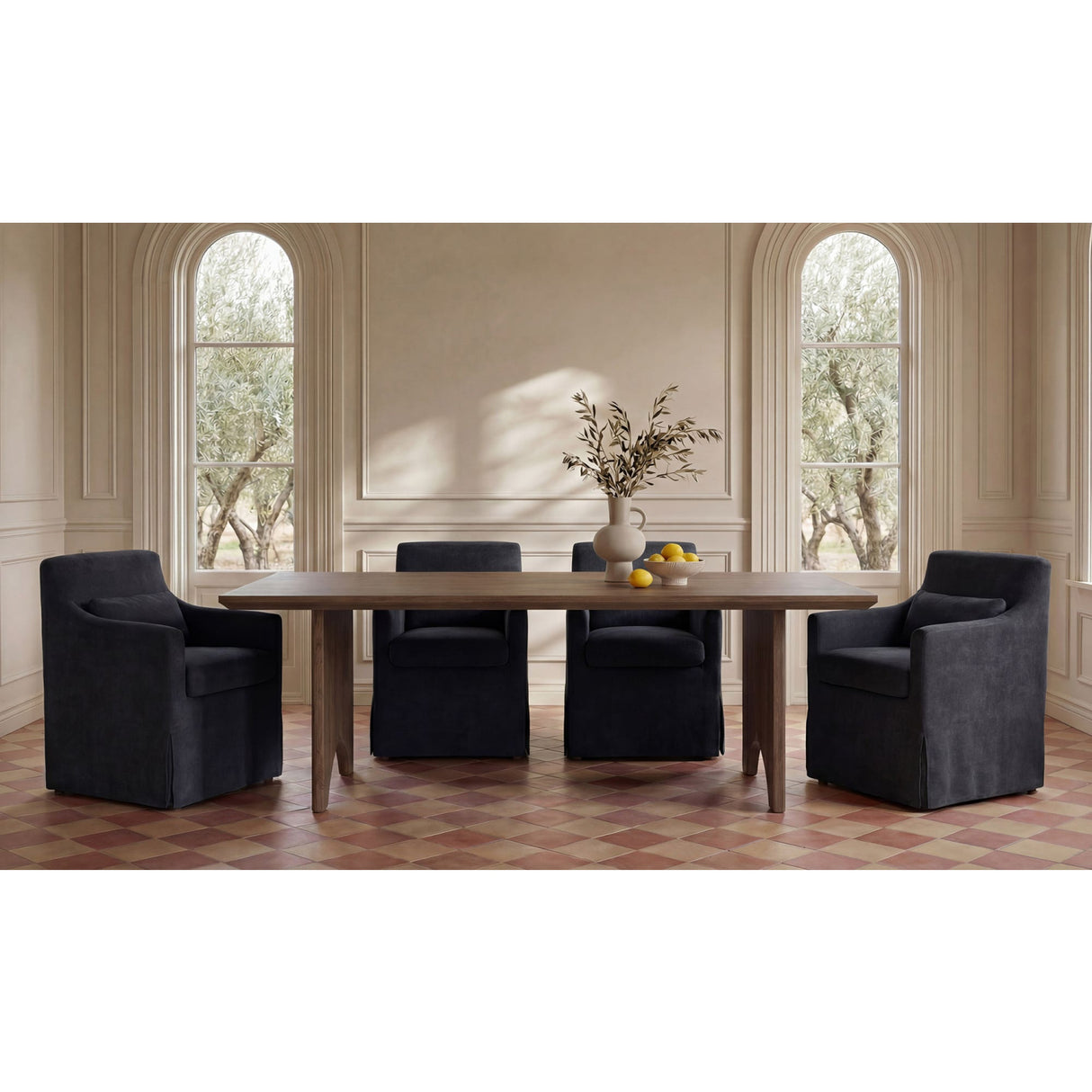 Slipcover Dining Chair | Novi Living Lydia - www.oroa.com