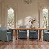 Slipcover Dining Chair | Novi Living Lydia - www.oroa.com