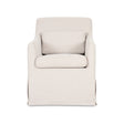 Modern European furniture - Beige Slipcover Dining Chair - www.oroa.com