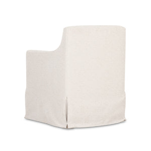 Beige Slipcover Dining Chair | Novi Living Lydia