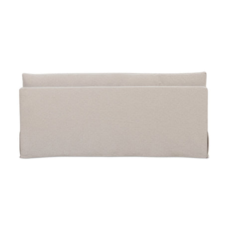 Modern European furniture - Beige Dining Bench Slipcover - www.oroa.com