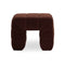 Modern European furniture - Wide Channel Detail Stool - www.oroa.com