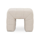 Modern European furniture - Wide Channel Detail Stool - www.oroa.com