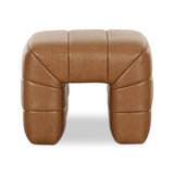 Modern European furniture - Wide Channel Detail Stool - www.oroa.com