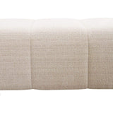 Modern European furniture - Brown Upholstered Bench - www.oroa.com