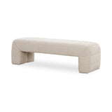 Modern European furniture - Brown Upholstered Bench - www.oroa.com