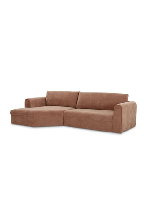 Weave Fabric Sectional Sofa | Novi Living Madrid | Oroa.com