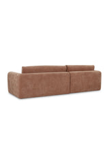 Modern European furniture - Weave Fabric Sectional Sofa - www.oroa.com