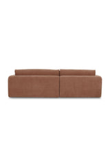 Modern European furniture - Weave Fabric Sectional Sofa - www.oroa.com