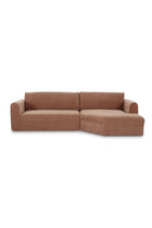 Modern European furniture - Weave Fabric Sectional Sofa - www.oroa.com