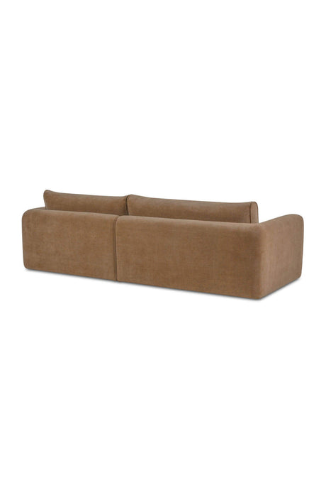 Modern European furniture - Weave Fabric Sectional Sofa - www.oroa.com