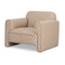 Modern European furniture - Rolled-Arm Accent Chair - www.oroa.com