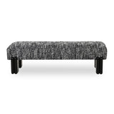 Modern European furniture - Textured Fabric Bench - www.oroa.com