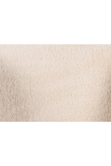 Modern European furniture - Cream Fur Lounge Chair - www.oroa.com