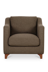 Modern European furniture - Textured Boucle Accent Chair - www.oroa.com