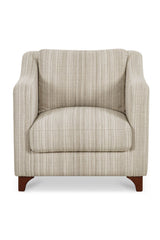 Modern European furniture - Textured Boucle Accent Chair - www.oroa.com