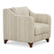 Modern European furniture - Textured Boucle Accent Chair - www.oroa.com
