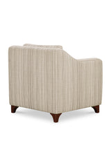 Modern European furniture - Textured Boucle Accent Chair - www.oroa.com