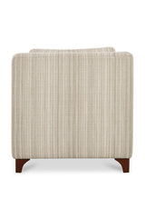 Modern European furniture - Textured Boucle Accent Chair - www.oroa.com
