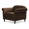 Modern European furniture - Mohair Inspired Rolled-Arm Accent Chair - www.oroa.com
