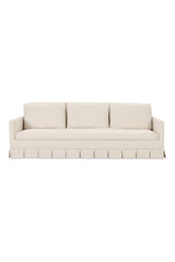 Modern European furniture - Pleated Skirt Fabric Sofa - www.oroa.com