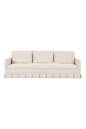 Modern European furniture - Pleated Skirt Fabric Sofa - www.oroa.com