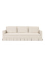 Modern European furniture - Pleated Skirt Fabric Sofa - www.oroa.com
