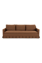 Modern European furniture - Pleated Skirt Fabric Sofa - www.oroa.com
